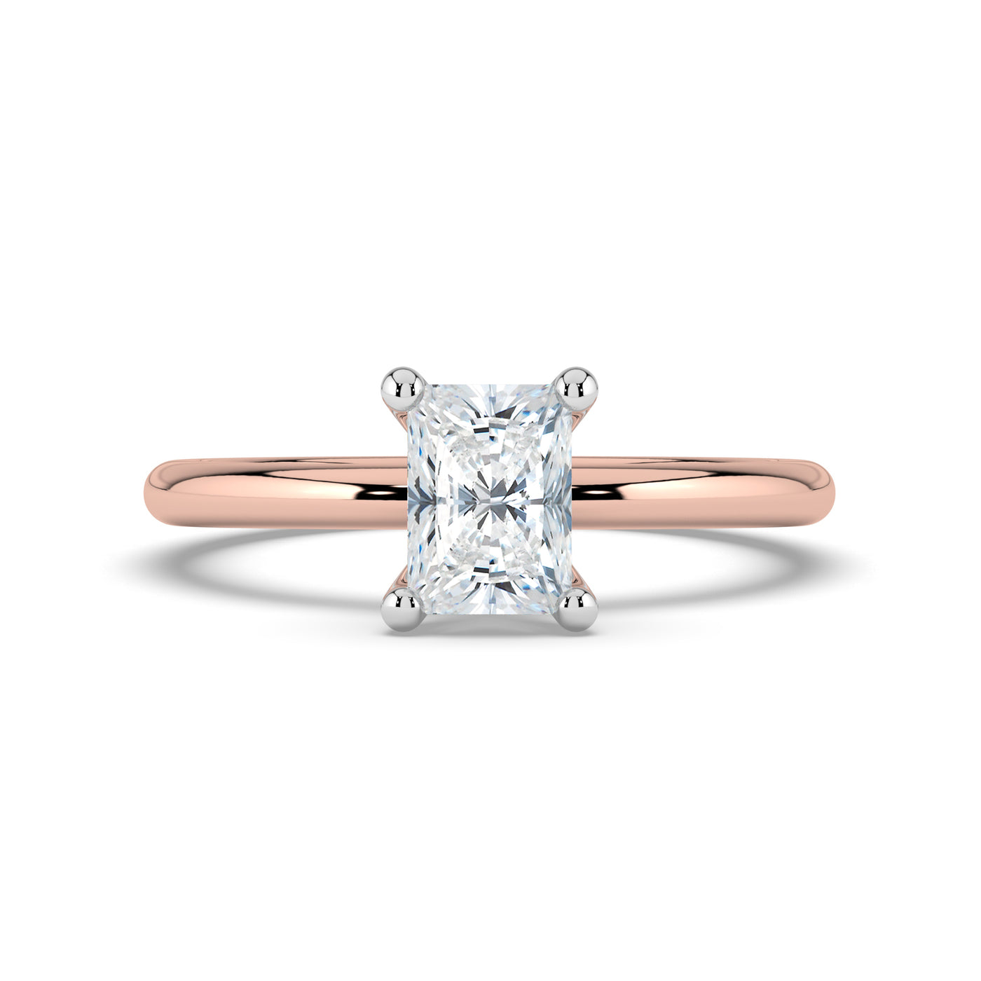 Radiant Solitaire Ring