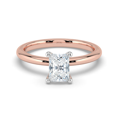 Radiant Solitaire Ring