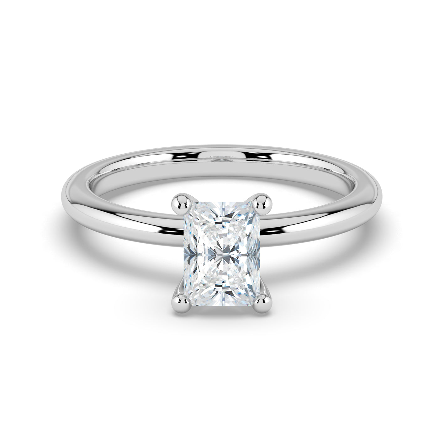 Radiant Solitaire Ring