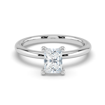 Radiant Solitaire Ring