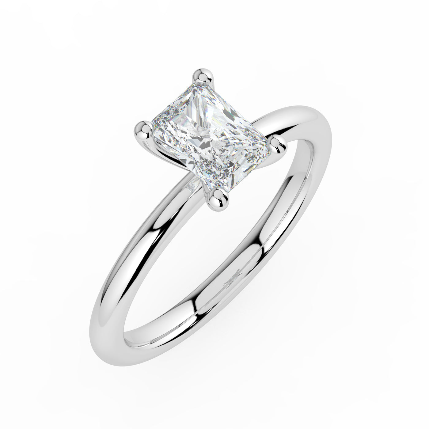 Radiant Solitaire Ring