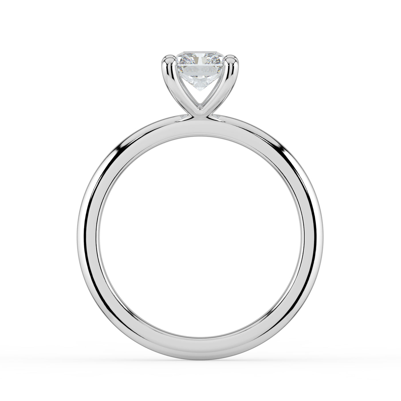 Radiant Solitaire Ring
