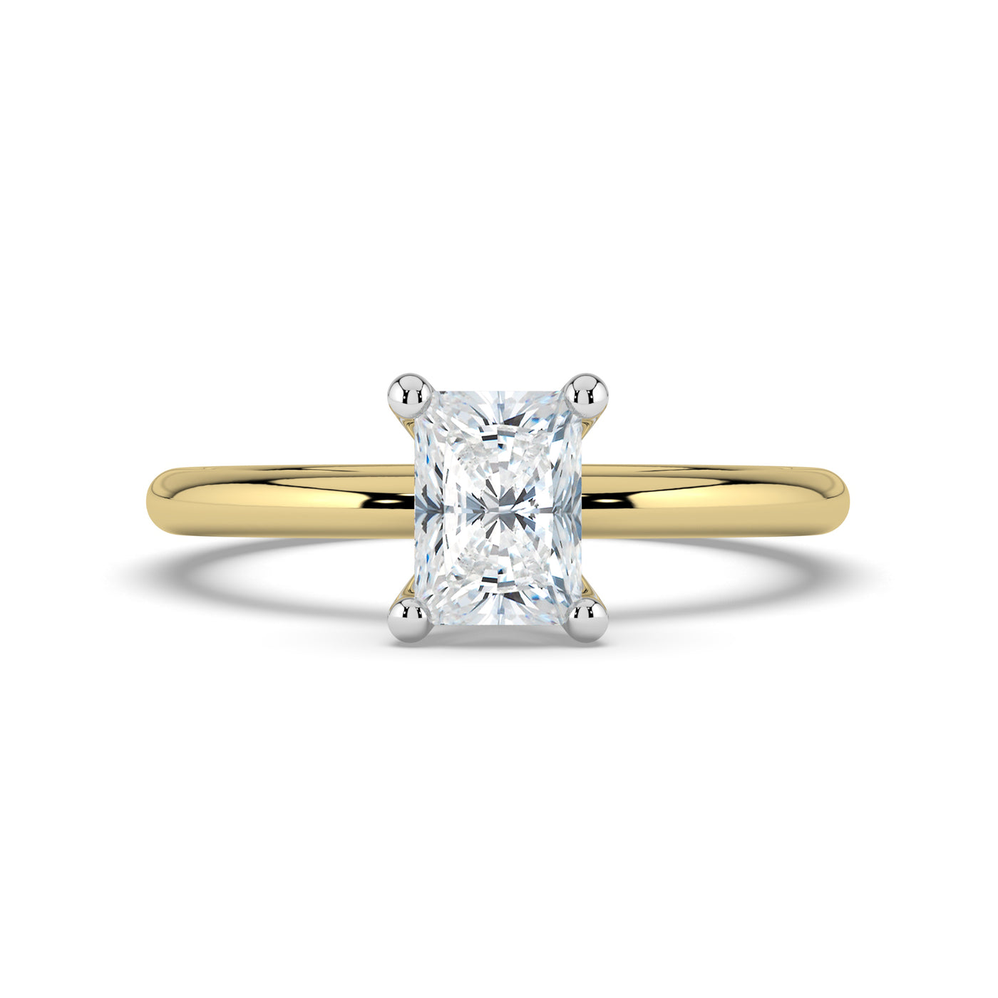 Radiant Solitaire Ring