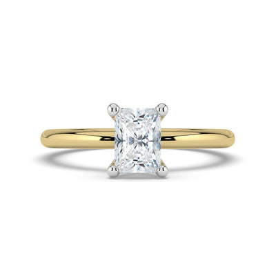 Radiant Solitaire Ring
