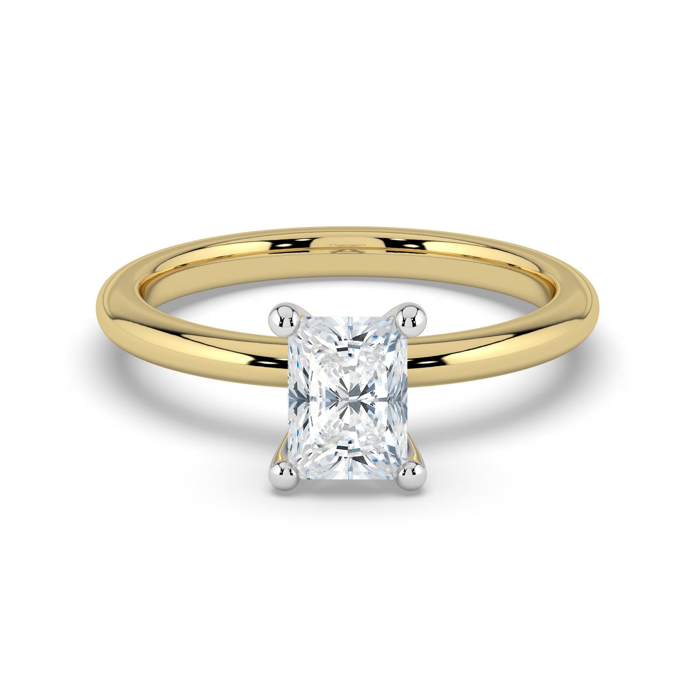 Radiant Solitaire Ring