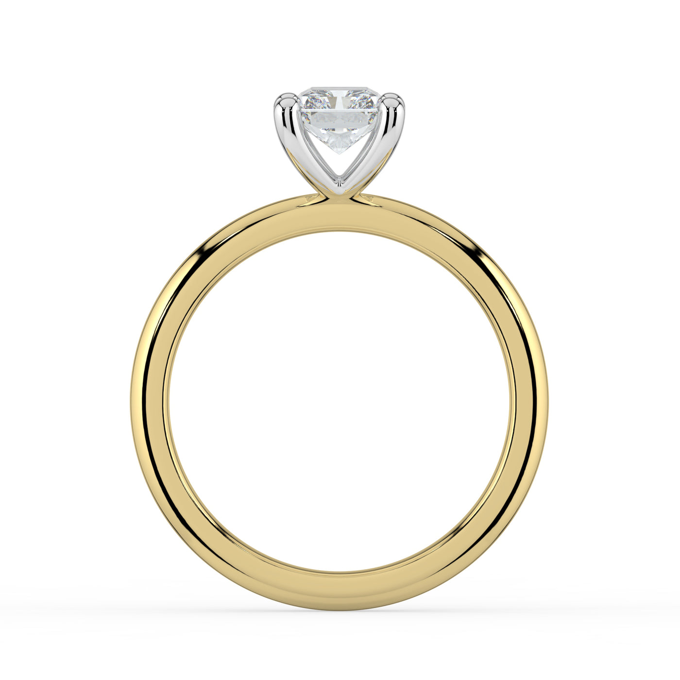 Radiant Solitaire Ring