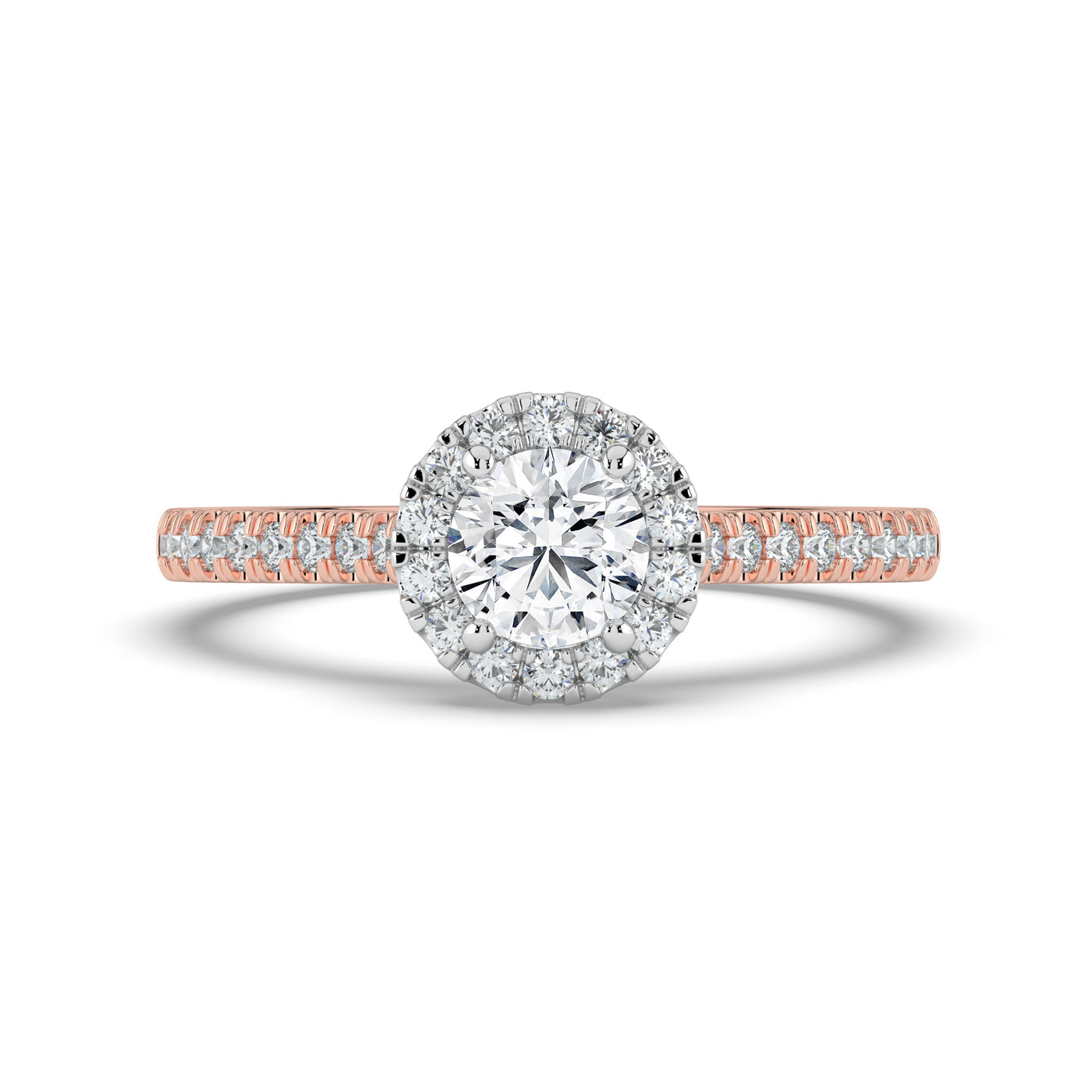 RBC Halo Diamond Ring