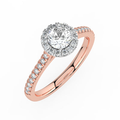 RBC Halo Diamond Ring