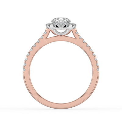 RBC Halo Diamond Ring