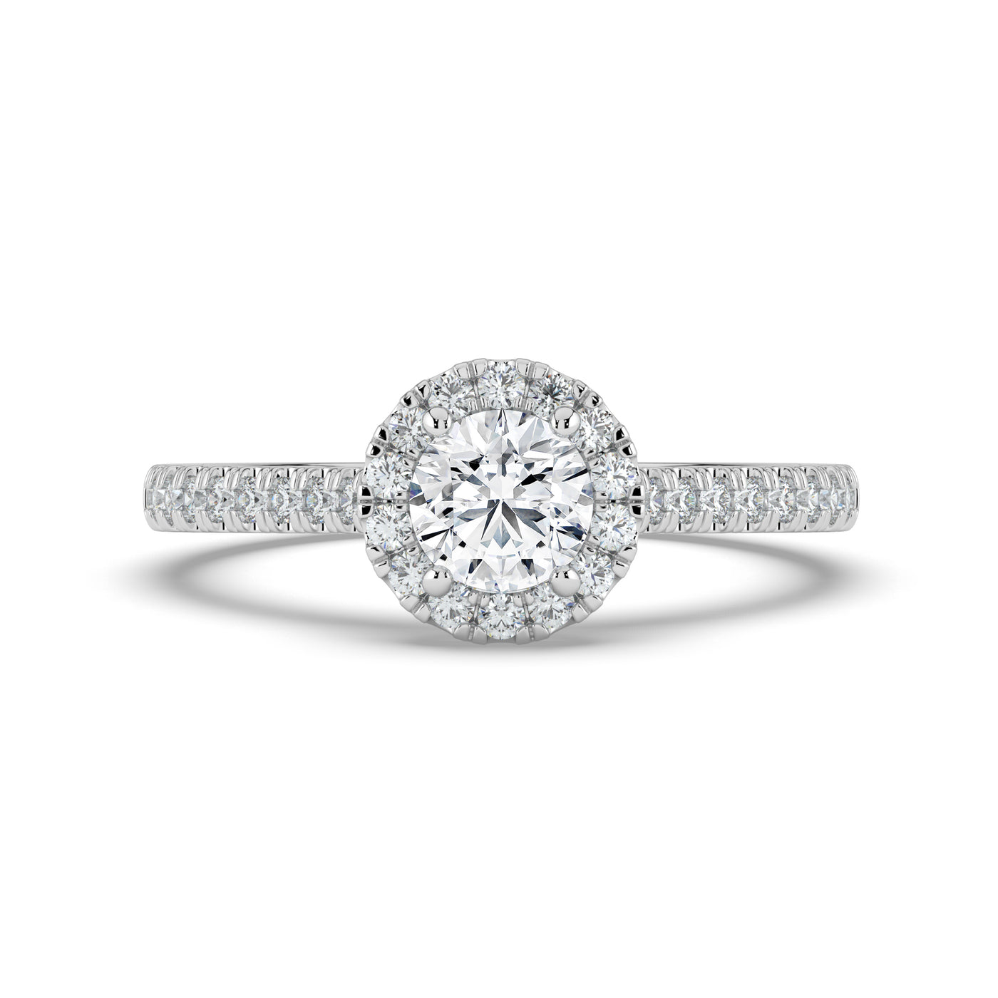 RBC Halo Diamond Ring