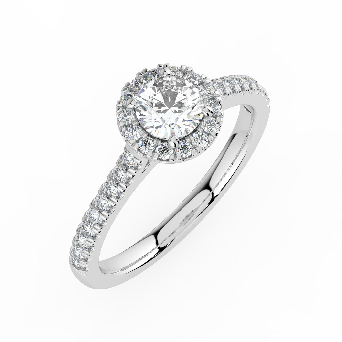 RBC Halo Diamond Ring