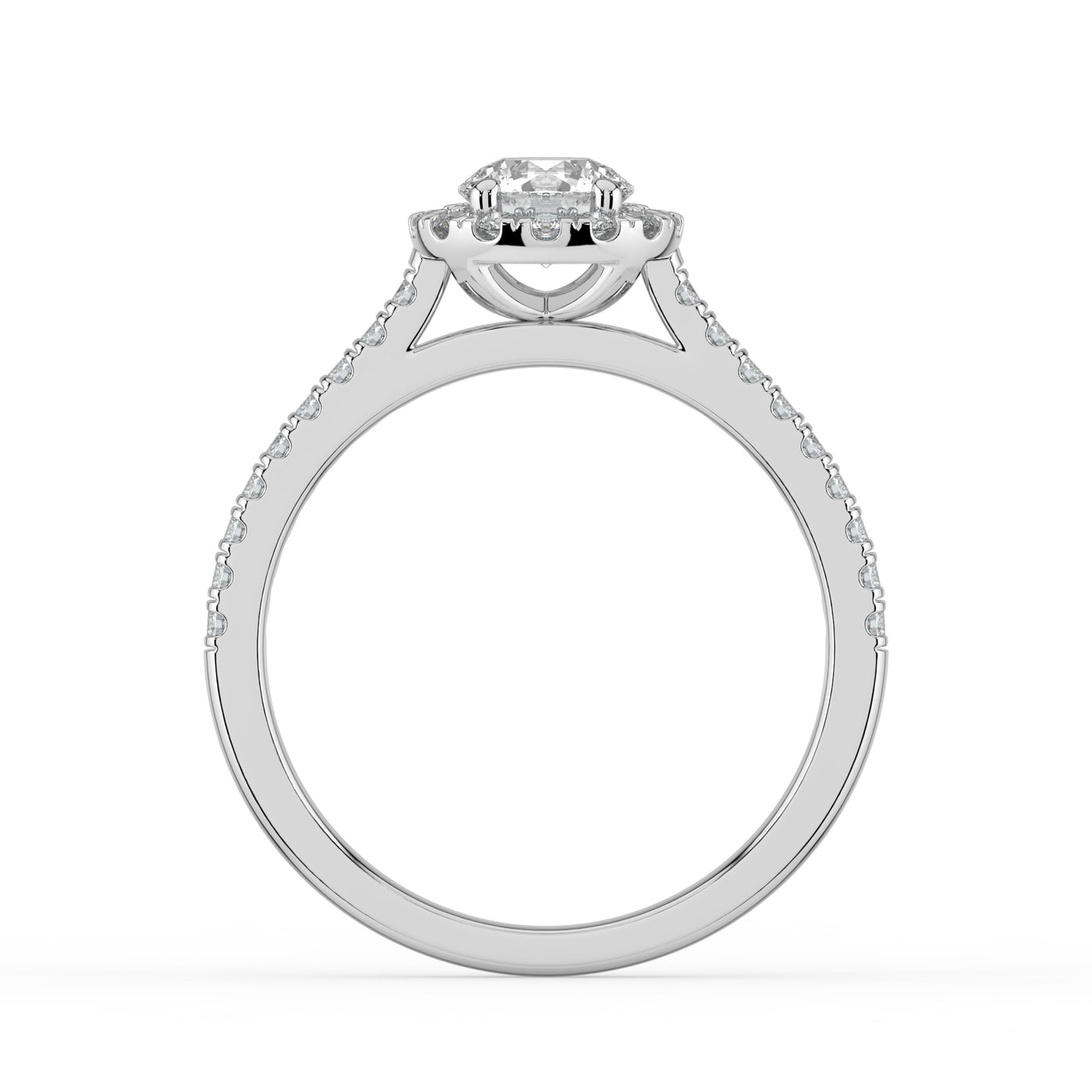 RBC Halo Diamond Ring