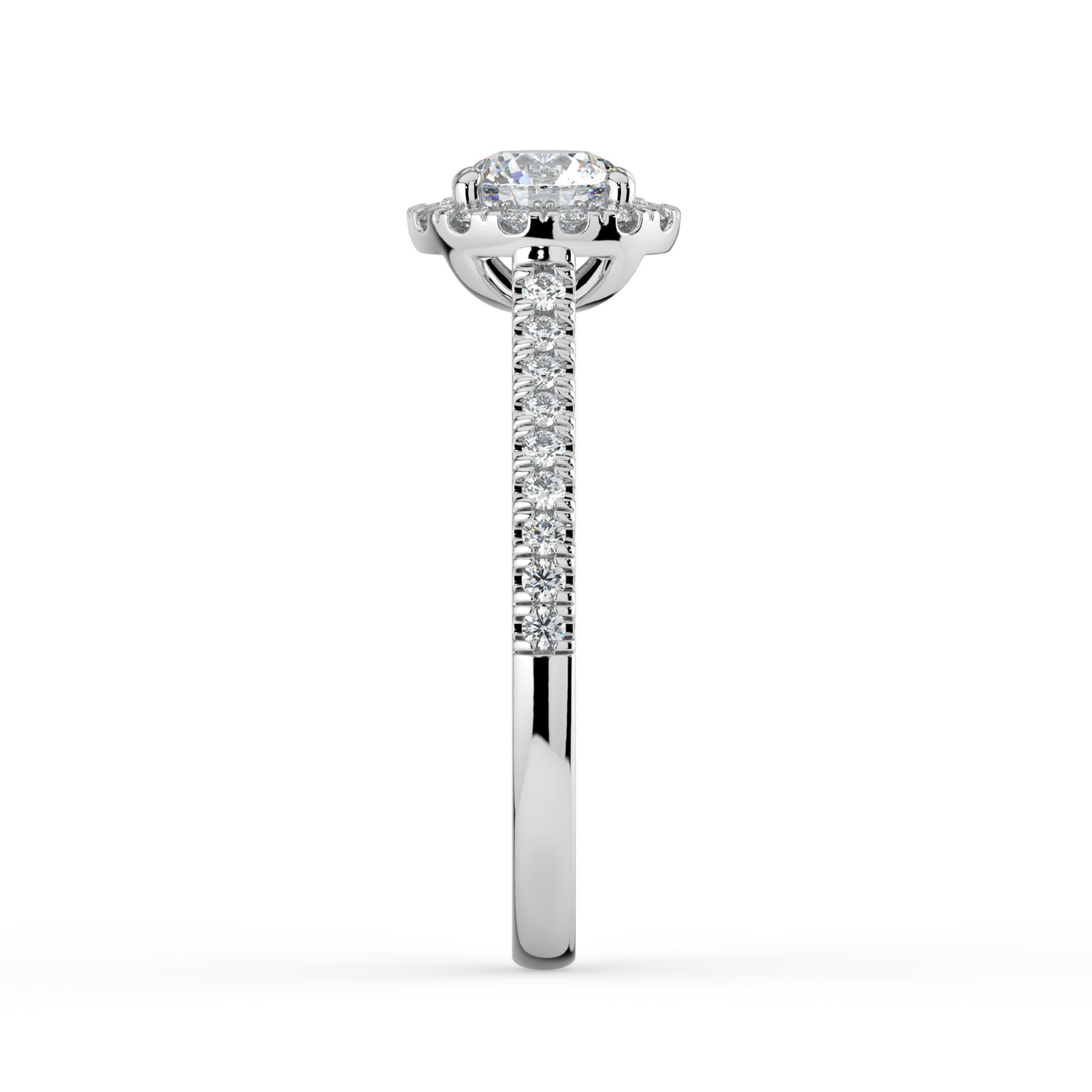 RBC Halo Diamond Ring
