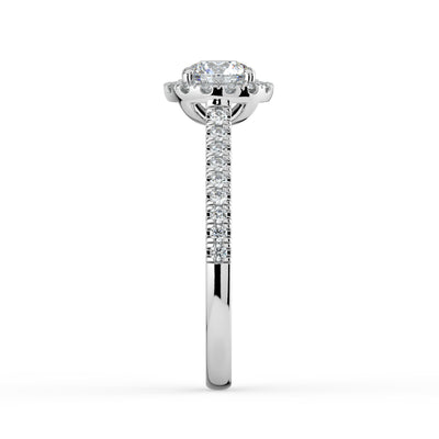 RBC Halo Diamond Ring