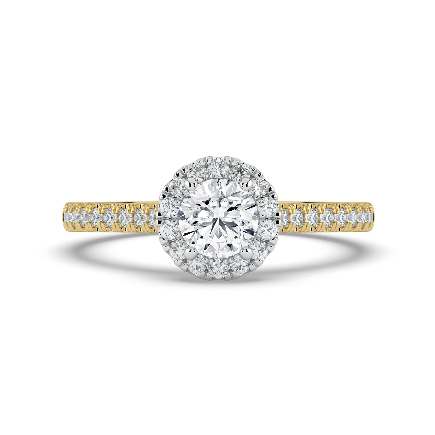 RBC Halo Diamond Ring