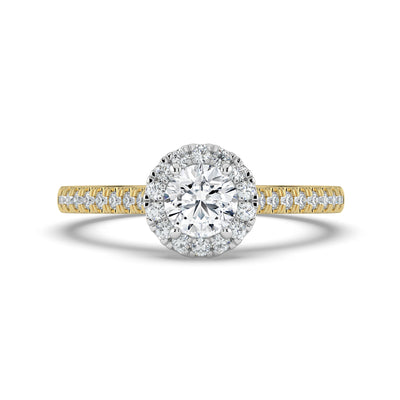 RBC Halo Diamond Ring