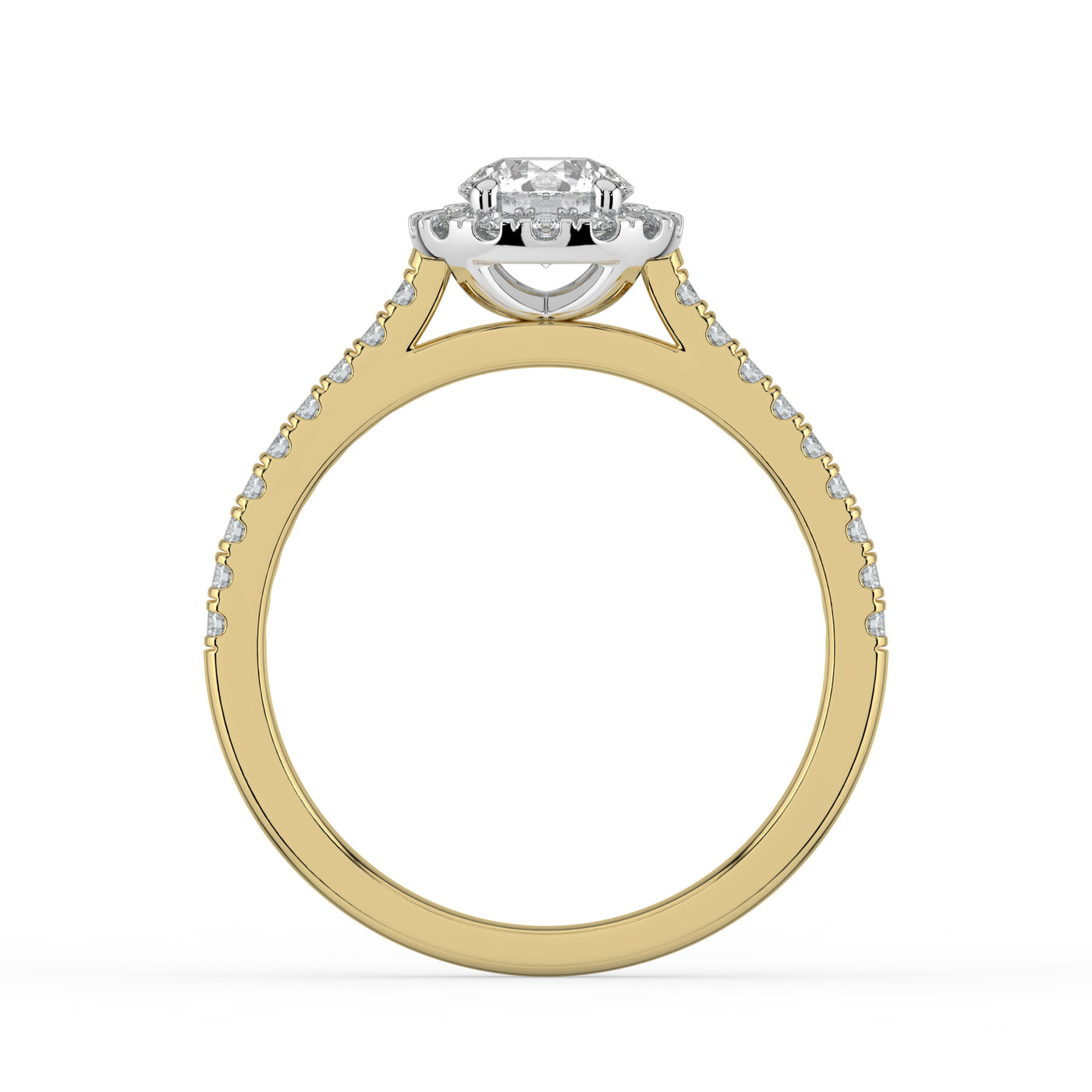 RBC Halo Diamond Ring