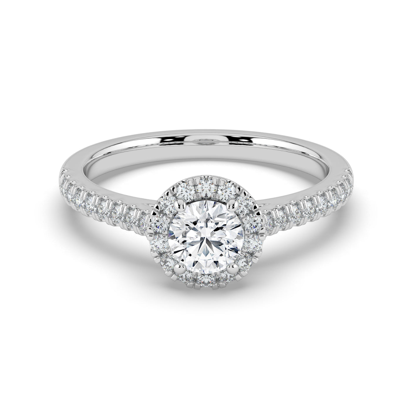 RBC Halo Diamond Ring