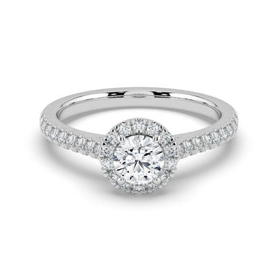 RBC Halo Diamond Ring