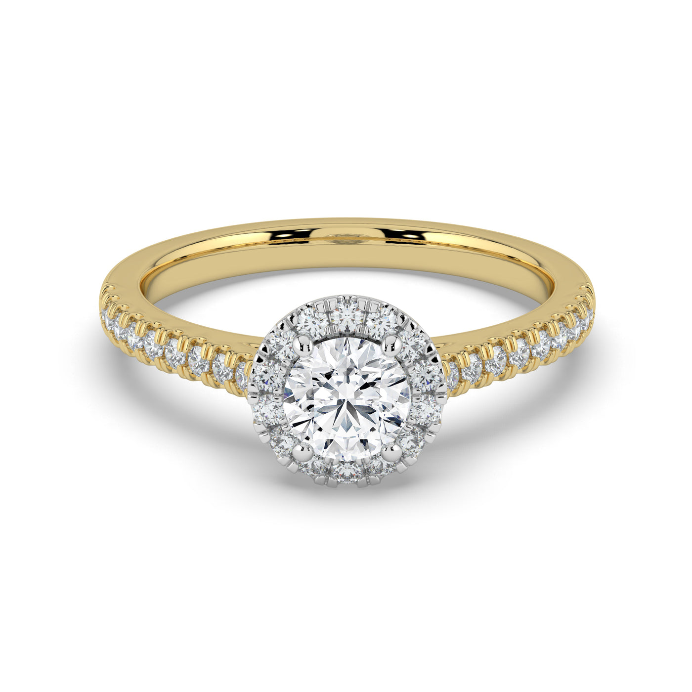 RBC Halo Diamond Ring