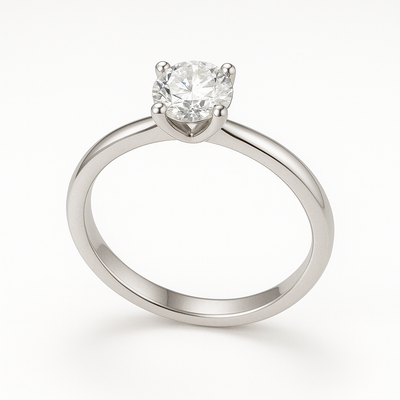 Classic Solitaire Engagement Ring