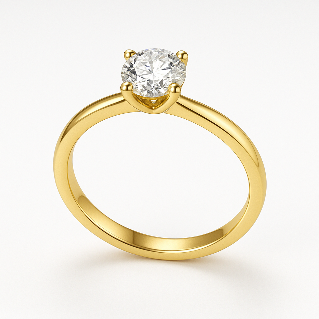 Classic Solitaire Engagement Ring