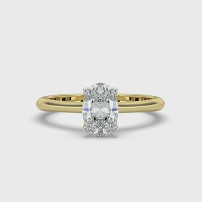 Oval Diamond Ring