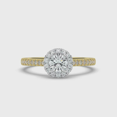 RBC Halo Diamond Ring