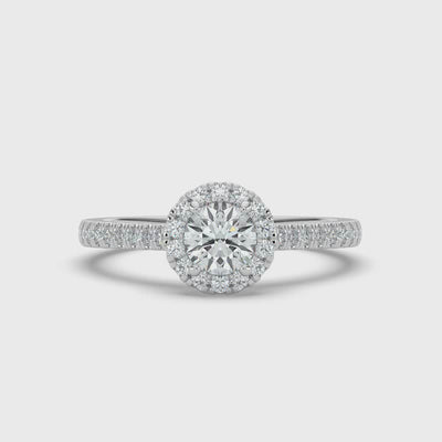 RBC Halo Diamond Ring