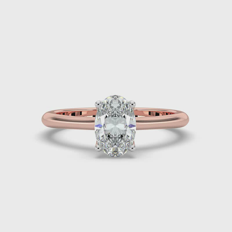 Oval Diamond Ring