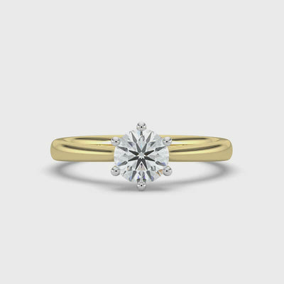 Round Brilliant Solitaire Ring
