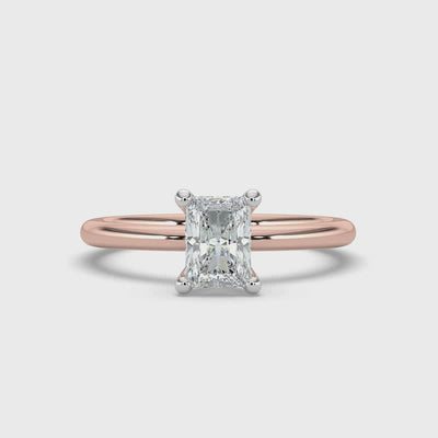 Radiant Solitaire Ring