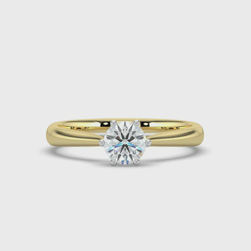 RBC Solitaire Ring