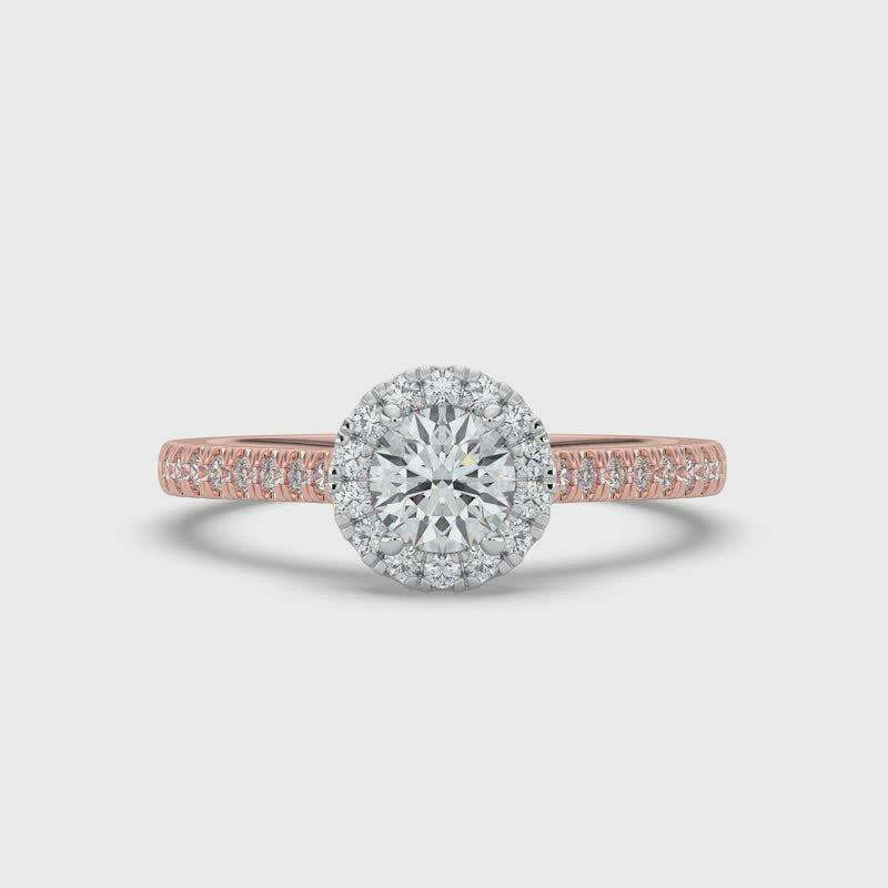 RBC Halo Diamond Ring
