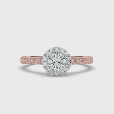 RBC Halo Diamond Ring