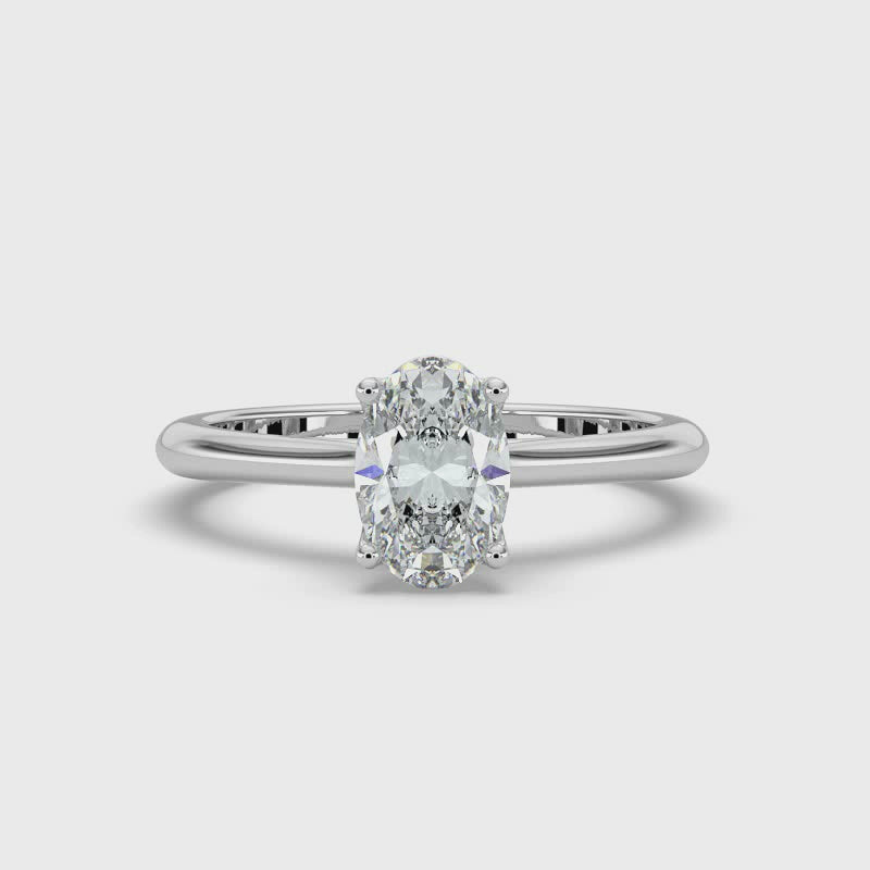 Oval Diamond Ring