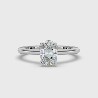 Oval Diamond Ring