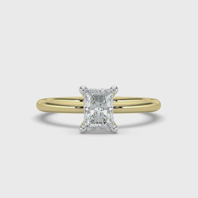 Radiant Solitaire Ring