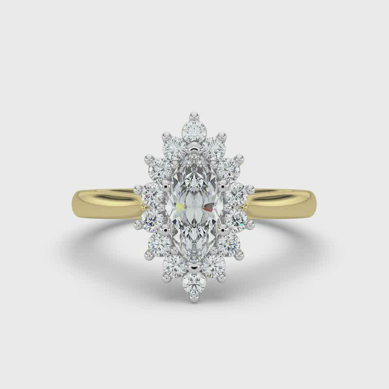 Marquise Diamond Ring