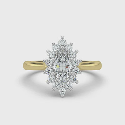 Marquise Diamond Ring