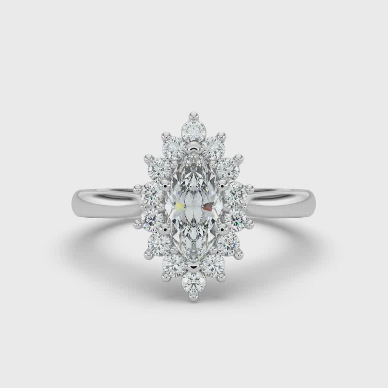 Marquise Diamond Ring