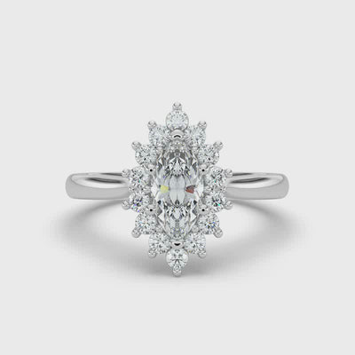 Marquise Diamond Ring
