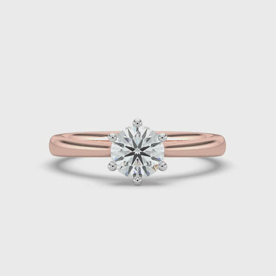 Round Brilliant Solitaire Ring