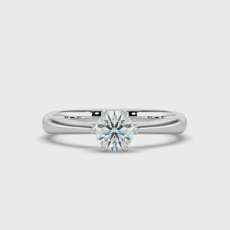 RBC Solitaire Ring