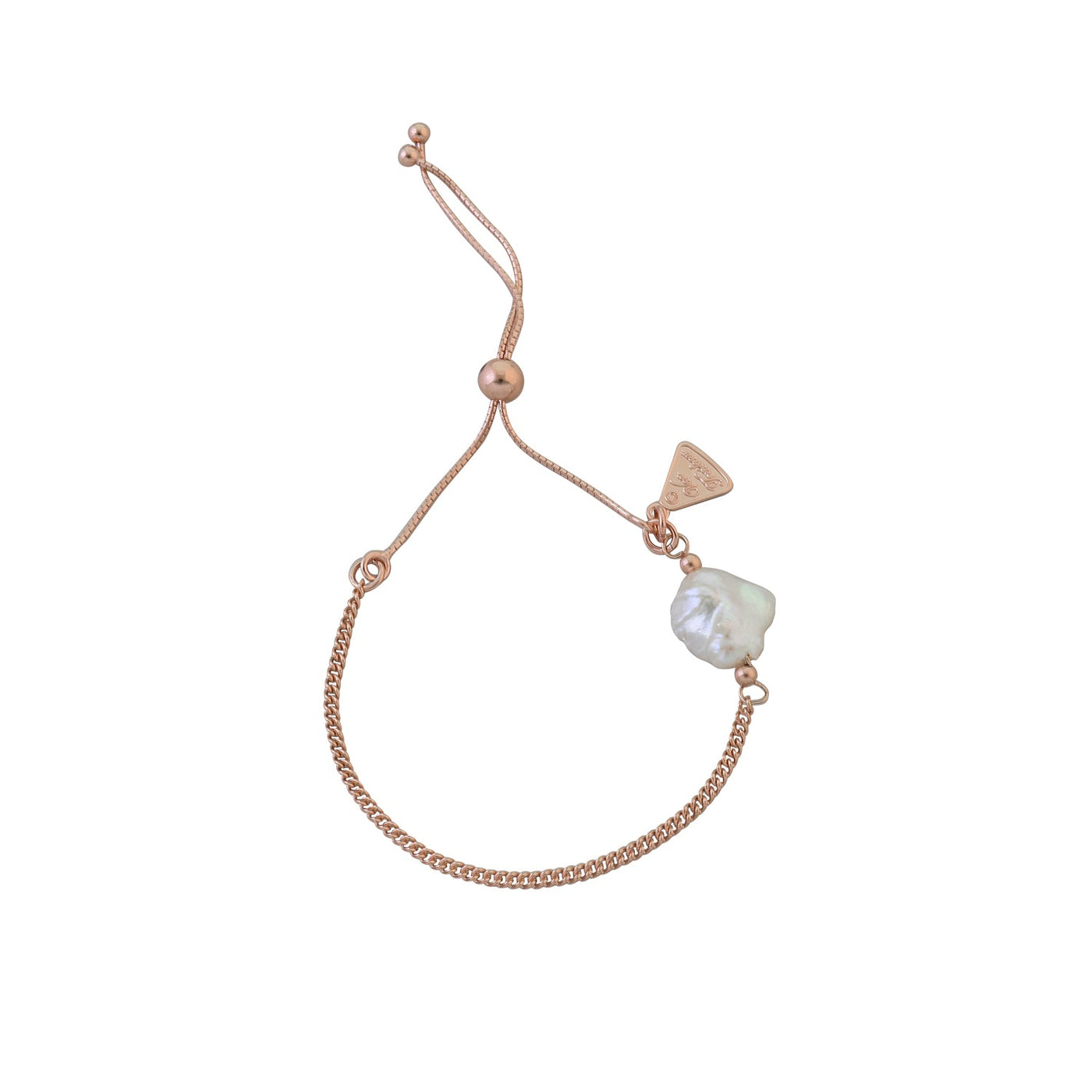 Von Treskow Adjustable keshi pearl bracelet