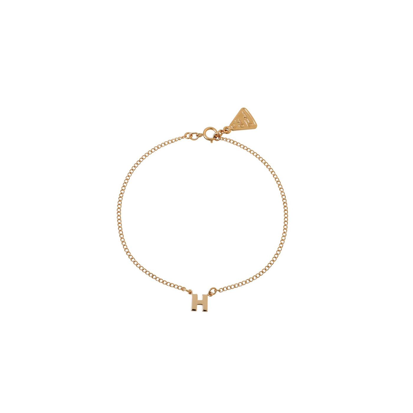 Von Treskow Delicate initial bracelet